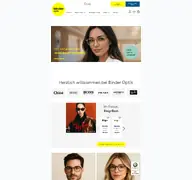 Kleine Seitenvorschau von shop.binder-optik.de