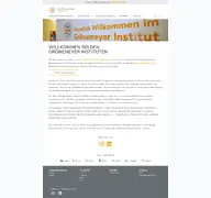 Kleine Seitenvorschau von groenemeyerinstitut.de