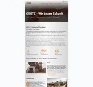 Kleine Seitenvorschau von groetz-gruppe.de