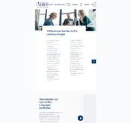 Kleine Seitenvorschau von albis-leasing.de