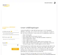 Kleine Seitenvorschau von unfallfragebogen-online.bahn-bkk.de