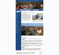 Kleine Seitenvorschau von grossdueben-online.de