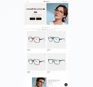 Kleine Seitenvorschau von meinebrille.de