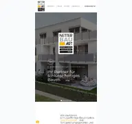 Kleine Seitenvorschau von netter-bauart.de