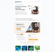 Kleine Seitenvorschau von abiweb.de