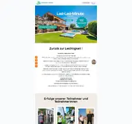 Kleine Seitenvorschau von abnehm-reisen.de