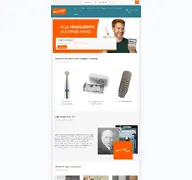Kleine Seitenvorschau von meisinger.de