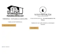 Kleine Seitenvorschau von grosskoschener-holzblockhaeuser.de