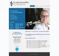 Kleine Seitenvorschau von dr-hanna-wilfert.de