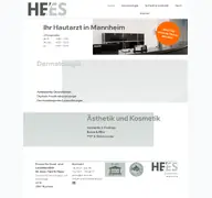 Kleine Seitenvorschau von dr-hees.de