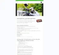 Kleine Seitenvorschau von actionpaintball.de