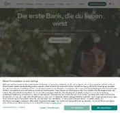 Kleine Seitenvorschau von number26.de