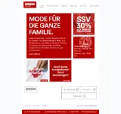 Kleine Seitenvorschau von gross-mode.de