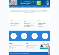 Kleine Seitenvorschau von roentgenkongress-sued-mitte.de