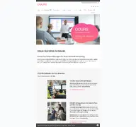 Kleine Seitenvorschau von oours.de