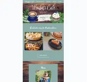 Kleine Seitenvorschau von wombatscafe.de