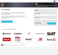 Kleine Seitenvorschau von aldi-sued.mitarbeiterangebote.de