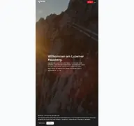 Kleine Seitenvorschau von pilatus.ch