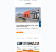 Kleine Seitenvorschau von aleco.de