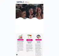 Kleine Seitenvorschau von santis.de