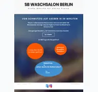 Kleine Seitenvorschau von sbwaschsalonberlin.de