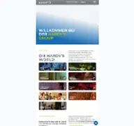Kleine Seitenvorschau von group.hardys-fitness.de
