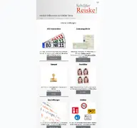 Kleine Seitenvorschau von schilder-reiske.de