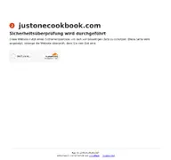 Kleine Seitenvorschau von justonecookbook.com