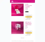 Kleine Seitenvorschau von shop.die-za.de