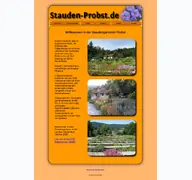Kleine Seitenvorschau von stauden-probst.de