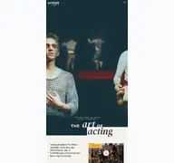 Kleine Seitenvorschau von schauspielschule-artrium-hamburg.de