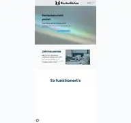 Kleine Seitenvorschau von rentenfuechse.de