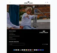 Kleine Seitenvorschau von steezshop.de