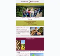 Kleine Seitenvorschau von schlemmerwanderung.de