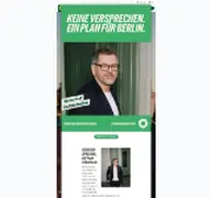 Kleine Seitenvorschau von gruene-berlin.de