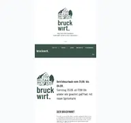Kleine Seitenvorschau von gasthaus-bruckwirt.de