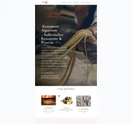 Kleine Seitenvorschau von restaurant-aquarium.de