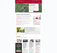 Kleine Seitenvorschau von uos.de
