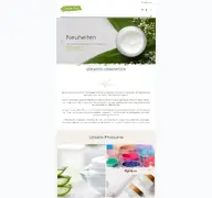 Kleine Seitenvorschau von alexmo-cosmetics.de