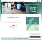 Kleine Seitenvorschau von strausseelauf.de