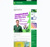 Kleine Seitenvorschau von gruene-ludwigslust-parchim.de