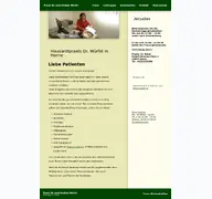 Kleine Seitenvorschau von praxis-wuerfel.de