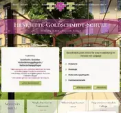 Kleine Seitenvorschau von goldschmidtschule-leipzig.de