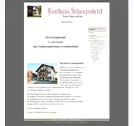 Kleine Seitenvorschau von schaupenwirt.de