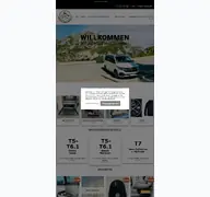 Kleine Seitenvorschau von gruenthal-mobilcamping.de