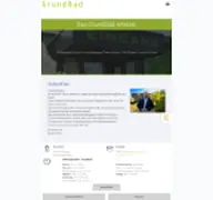Kleine Seitenvorschau von grundbad.de