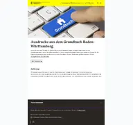 Kleine Seitenvorschau von grundbuchausdruck-bw.justiz-bw.de