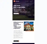 Kleine Seitenvorschau von villa-italia.de