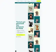 Kleine Seitenvorschau von pet.calingo.ch