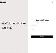 Kleine Seitenvorschau von wzmo.pacsy.de